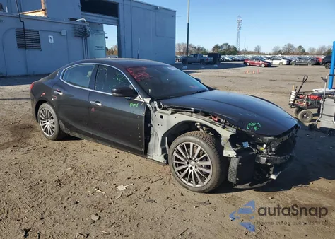 2019 Maserati Ghibli z USA, uszkodzony, nr VIN ZAM57XSA7K1328296